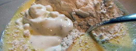 кексы с viola. Шаг 2