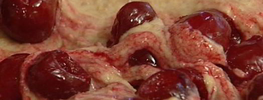 кексы с вишней. Шаг 7