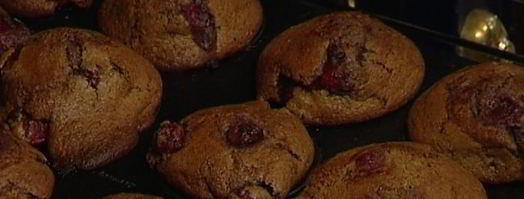 кексы с вишней. Шаг 9