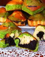 Кексы Три цвета