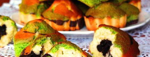 кексы три цвета. Шаг 13