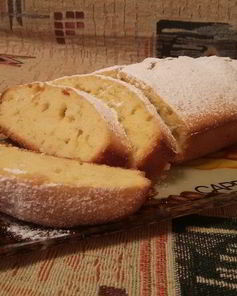 Лимонный кекс с пропиткой