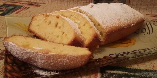 Лимонный кекс с пропиткой