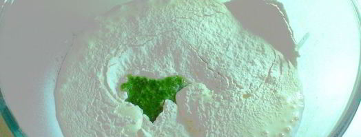 лимонный кекс со шпинатом. Шаг 4