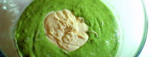 лимонный кекс со шпинатом. Шаг 5