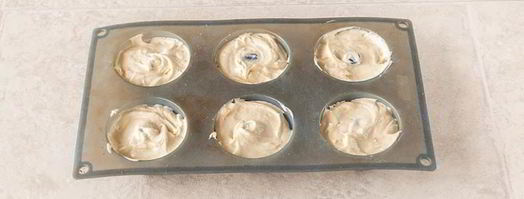 лимонные кексы с глазурью из сливочного сыра. Шаг 5