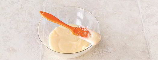 лимонные кексы с глазурью из сливочного сыра. Шаг 7