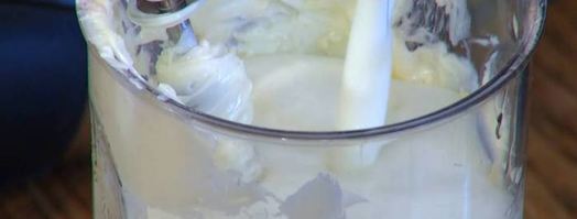 малиновый кекс с ягодным соусом. Шаг 4