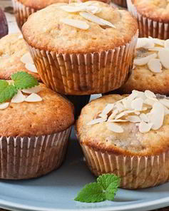 Мини-кексы со сливами