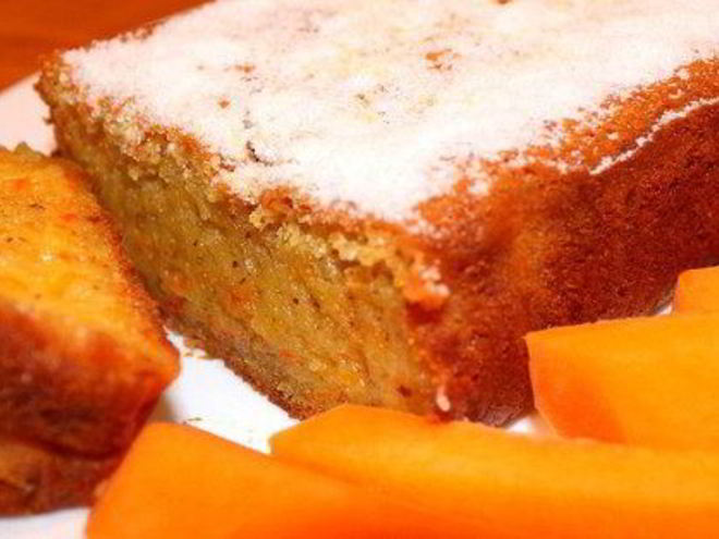 Рецепт морковна-тыквенного кекс