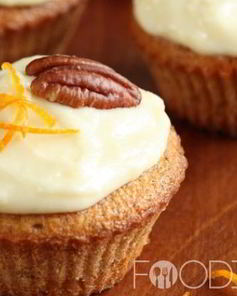 Морковные капкейки