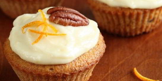 Морковные капкейки