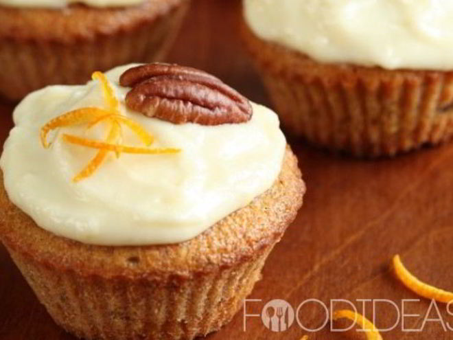 Рецепт морковных капкейков