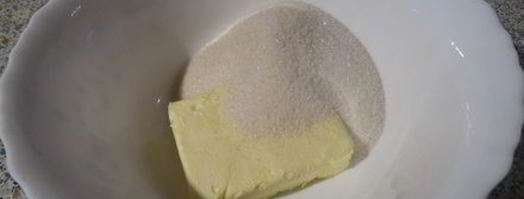 мраморный кофейный кекс. Шаг 2