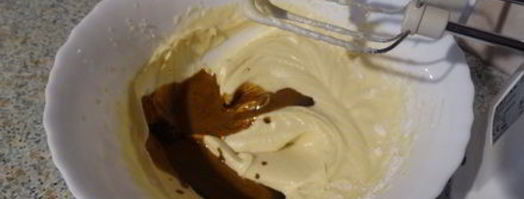 мраморный кофейный кекс. Шаг 11