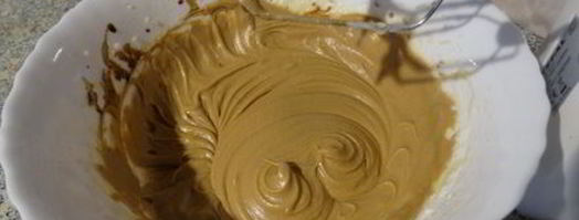 мраморный кофейный кекс. Шаг 12