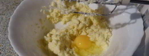 мраморный кофейный кекс. Шаг 4