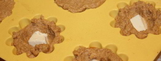 мясные закусочные кексы с сыром моцарелла. Шаг 4