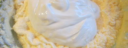 немецкий мраморный кекс с шоколадной пастой. Шаг 3