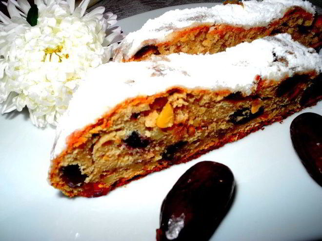 Рецепт нежного творожного штоллена