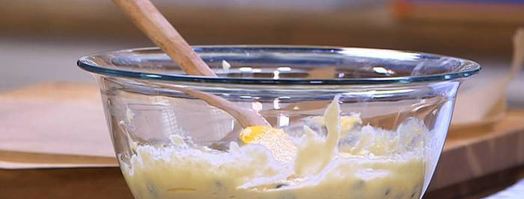 песочный кекс с изюмом. Шаг 5