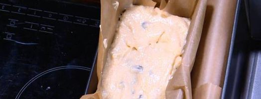 песочный кекс с изюмом. Шаг 6