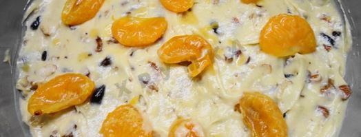 рождественский кекс с мандаринами в мультиварке. Шаг 13