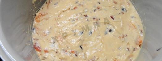 рождественский кекс с мандаринами в мультиварке. Шаг 14