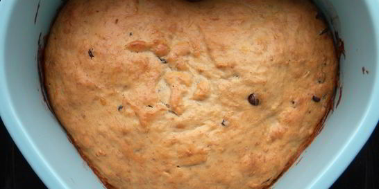 Шоколадно-банановый кекс