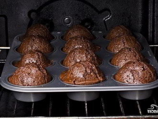 Рецепт шоколадного кекса пятиминутного