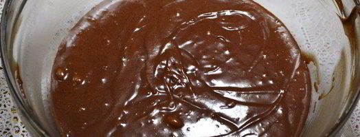 шоколадные кексы с начинкой из белого шоколада. Шаг 3