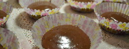 шоколадные кексы с начинкой из белого шоколада. Шаг 6