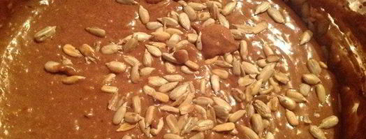 шоколадные кексы с семечками. Шаг 4