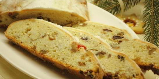 Штоллен творожный