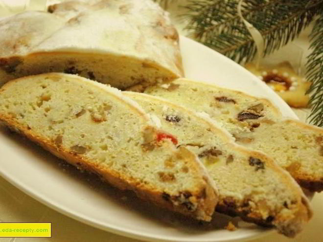 Рецепт штоллена творожного