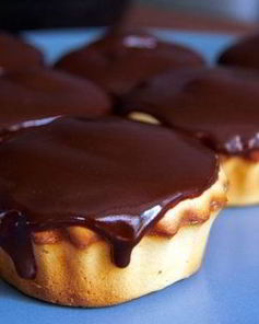 Сливочные кексы с молочным шоколадом