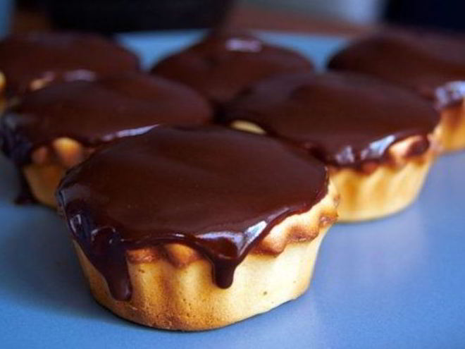 Рецепт сливочных кексов с молочным шоколадом