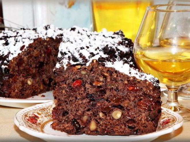 Рецепт старинного английского фруктового кекса