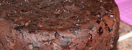 старинный английский фруктовый кекс. Шаг 6