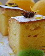 Творожно-лимонный кекс