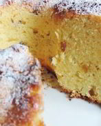 Творожный кекс с изюмом в духовке