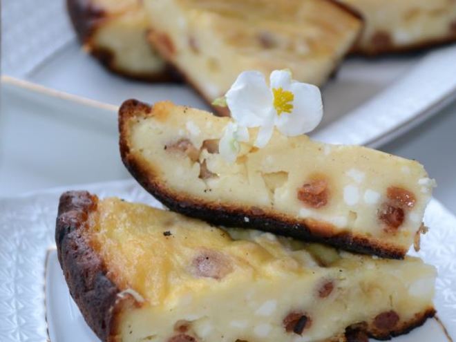 Рецепт творожного кекса с изюмом