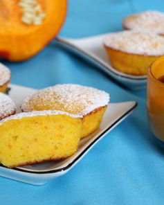 Тыквенные кексы с апельсином и лимоном