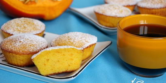Тыквенные кексы с апельсином и лимоном
