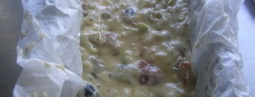 закусочный кекс с летними овощами, вялеными томатами и белым вином. Шаг 8