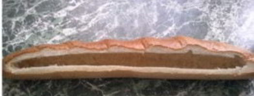 багет с начинкой. Шаг 6