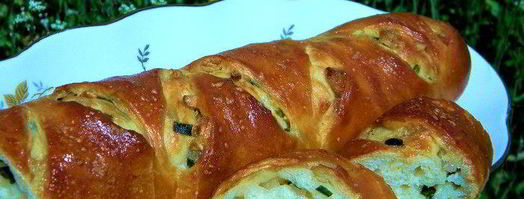 багет с салом и зеленым луком. Шаг 5