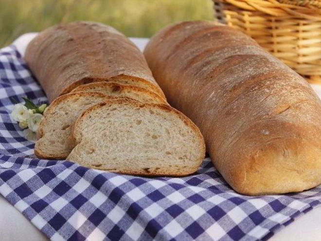 Рецепт багетов цельнозерновых