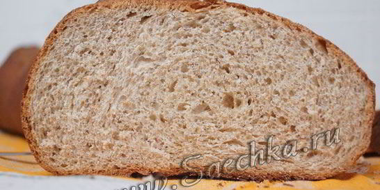 Батон с отрубями