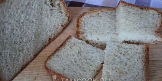 Белый творожный хлеб в хлебопечке